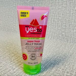 YES TO WATERMELON ~ Light Hydration Jelly Mask NEW